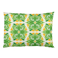 Green Pattern Retro Wallpaper Pillow Case (two Sides) by Bajindul