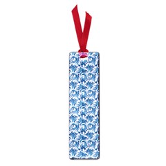 Blue Pattern Scrapbook Small Book Marks by Bajindul