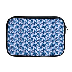 Blue Pattern Scrapbook Apple Macbook Pro 17  Zipper Case by Bajindul