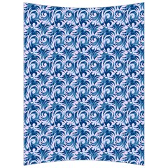 Blue Pattern Scrapbook Back Support Cushion by Bajindul