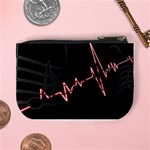 Music Wallpaper Heartbeat Melody Mini Coin Purse Back