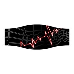 Music Wallpaper Heartbeat Melody Stretchable Headband by Bajindul