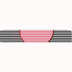 Heart Stripes Symbol Striped Small Bar Mats by Bajindul