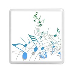 Music Notes Memory Card Reader (square) by Bajindul