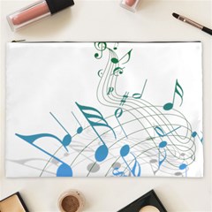 Music Notes Cosmetic Bag (xxl)