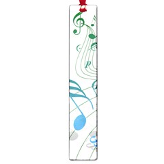 Music Notes Large Book Marks by Bajindul