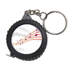 Music Notes Clef Sound Measuring Tape by Bajindul