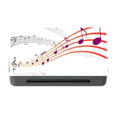 Music Notes Clef Sound Memory Card Reader With Cf by Bajindul