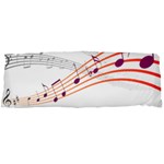 Music Notes Clef Sound Body Pillow Case Dakimakura (Two Sides) Front