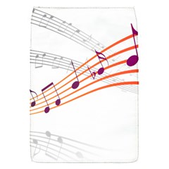 Music Notes Clef Sound Removable Flap Cover (s) by Bajindul