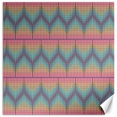 Pattern Background Texture Colorful Canvas 16  X 16  by Bajindul