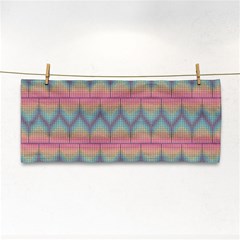 Pattern Background Texture Colorful Hand Towel by Bajindul