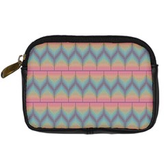 Pattern Background Texture Colorful Digital Camera Leather Case by Bajindul