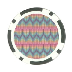 Pattern Background Texture Colorful Poker Chip Card Guard (10 Pack) by Bajindul