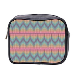 Pattern Background Texture Colorful Mini Toiletries Bag (two Sides) by Bajindul