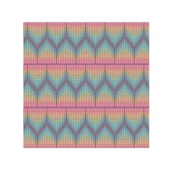 Pattern Background Texture Colorful Small Satin Scarf (square) by Bajindul