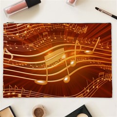 Music Notes Sound Musical Love Cosmetic Bag (xxl) by Bajindul