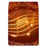 Music Notes Sound Musical Love Removable Flap Cover (L) Front