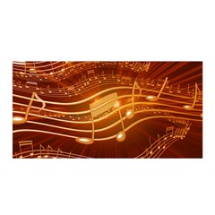 Music Notes Sound Musical Love Satin Wrap by Bajindul