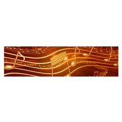 Music Notes Sound Musical Love Satin Scarf (oblong) by Bajindul