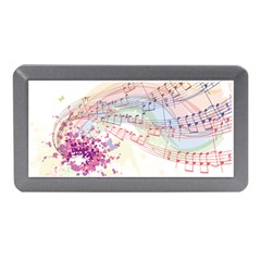 Music Notes Abstract Memory Card Reader (mini) by Bajindul