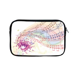 Music Notes Abstract Apple Macbook Pro 13  Zipper Case by Bajindul