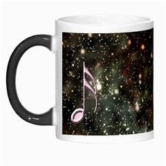 Music Clef Musical Note Background Morph Mugs by Bajindul