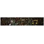 Music Clef Musical Note Background Large Flano Scarf  Front