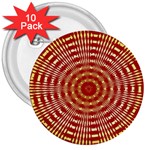 Pattern Background Structure 3  Buttons (10 pack)  Front