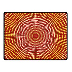 Pattern Background Structure Double Sided Fleece Blanket (small)  by Bajindul