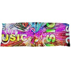 Music Abstract Sound Colorful Body Pillow Case Dakimakura (two Sides) by Bajindul