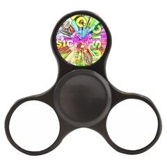 Music Abstract Sound Colorful Finger Spinner by Bajindul