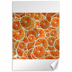 Oranges Background Texture Pattern Canvas 20  X 30  by Bajindul