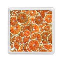 Oranges Background Texture Pattern Memory Card Reader (square) by Bajindul