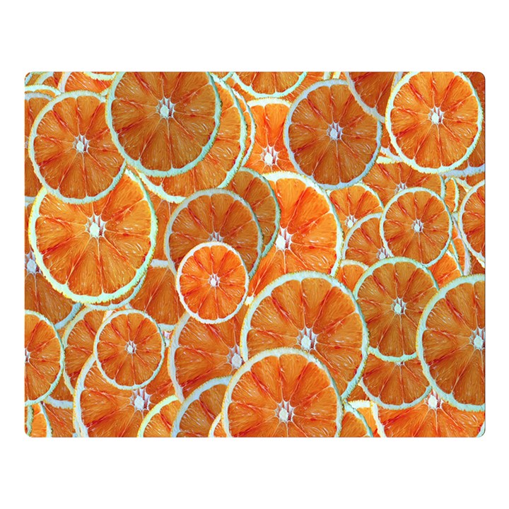 Oranges Background Texture Pattern Double Sided Flano Blanket (Large) 