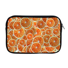 Oranges Background Texture Pattern Apple Macbook Pro 17  Zipper Case by Bajindul