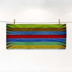 Pattern Background Hand Towel by Bajindul