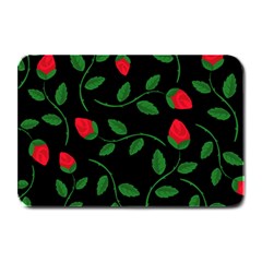 Roses Flowers Spring Flower Nature Plate Mats by Bajindul