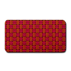 Pattern Red Background Structure Medium Bar Mats by Bajindul