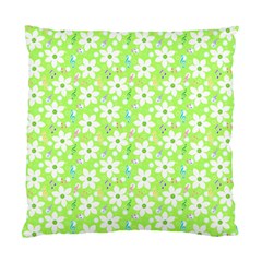 Zephyranthes Candida White Flowers Standard Cushion Case (one Side) by Bajindul