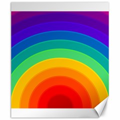 Rainbow Background Colorful Canvas 20  X 24  by Bajindul