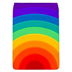 Rainbow Background Colorful Removable Flap Cover (s) by Bajindul