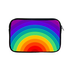 Rainbow Background Colorful Apple Macbook Pro 13  Zipper Case by Bajindul