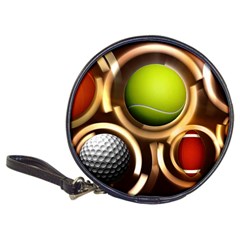 Sport Ball Tennis Golf Football Classic 20-cd Wallets by Bajindul