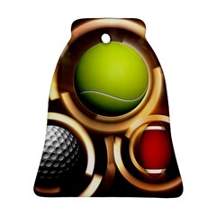 Sport Ball Tennis Golf Football Ornament (bell)