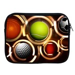 Sport Ball Tennis Golf Football Apple iPad 2/3/4 Zipper Cases Front