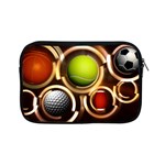 Sport Ball Tennis Golf Football Apple iPad Mini Zipper Cases Front