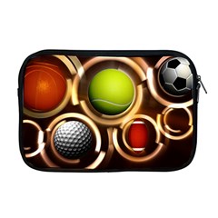 Sport Ball Tennis Golf Football Apple Macbook Pro 17  Zipper Case by Bajindul