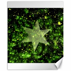 Star Blue Star Space Universe Canvas 16  X 20  by Bajindul