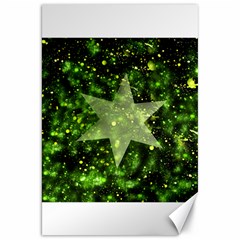 Star Blue Star Space Universe Canvas 20  X 30  by Bajindul